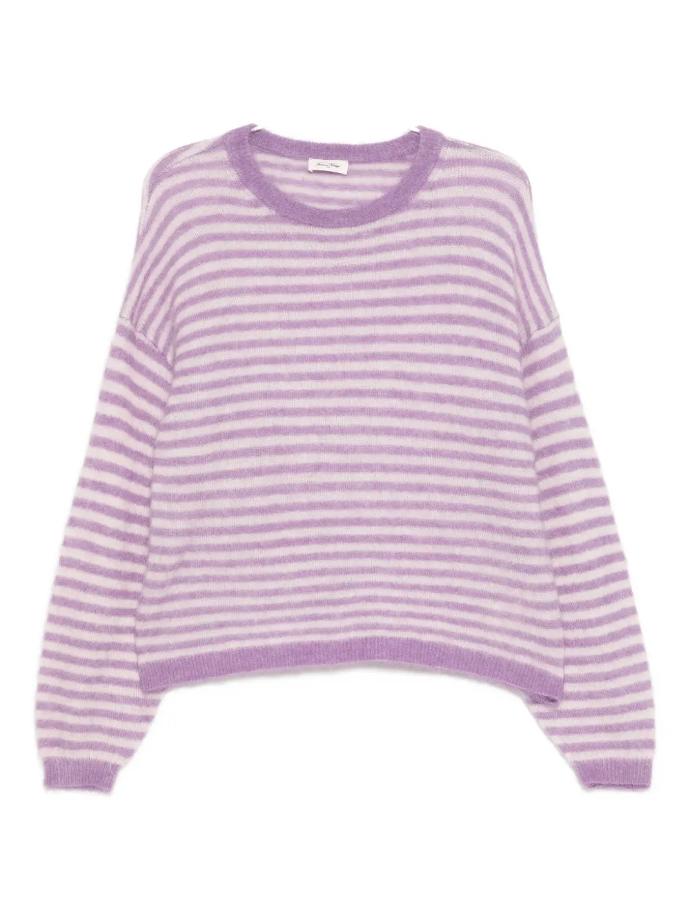 American Vintage stripe-print sweatshirt - Viola