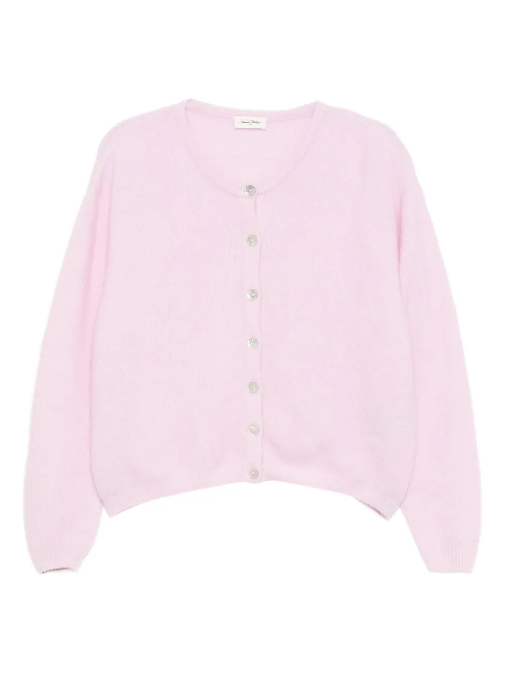 American Vintage long-sleeved cardigan | Pink | Image 1