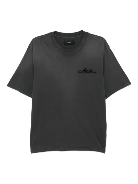 AMIRI bandana-embellished cotton T-shirt