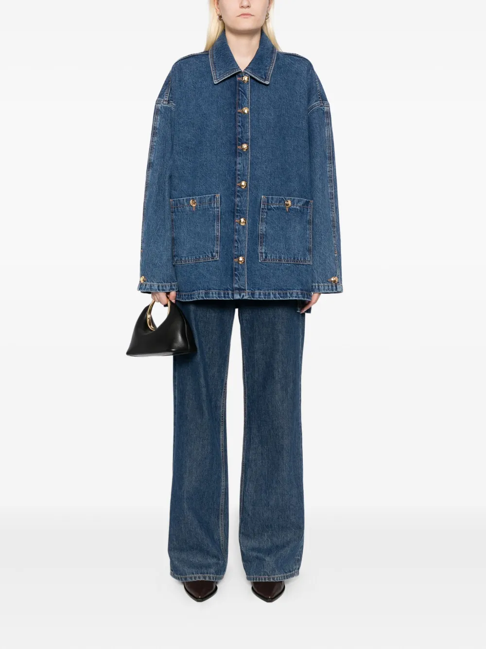 ANINE BING Luca denim jacket | Denim Jackets | Image 2