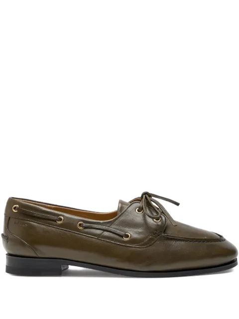 Bally Pathy leather lace-up loafers