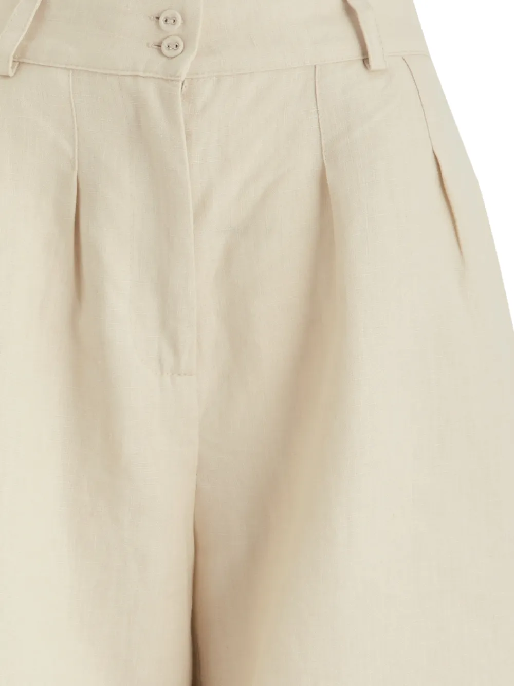 Casa raki Cristina linnen shorts - Beige