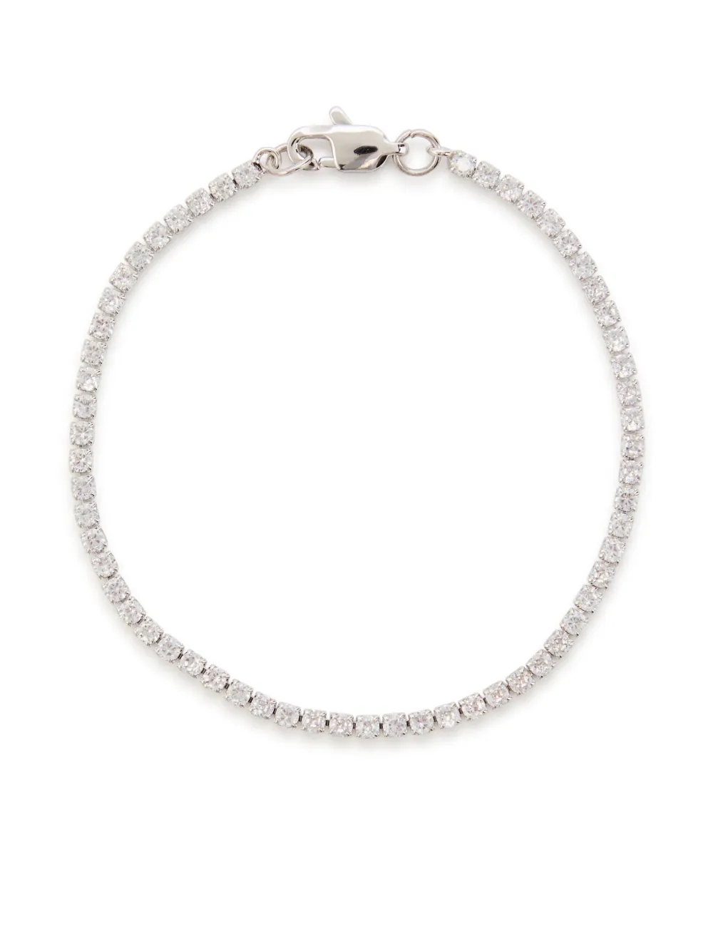 CERNUCCI Micro Tennis bracelet | Silver | Image 1