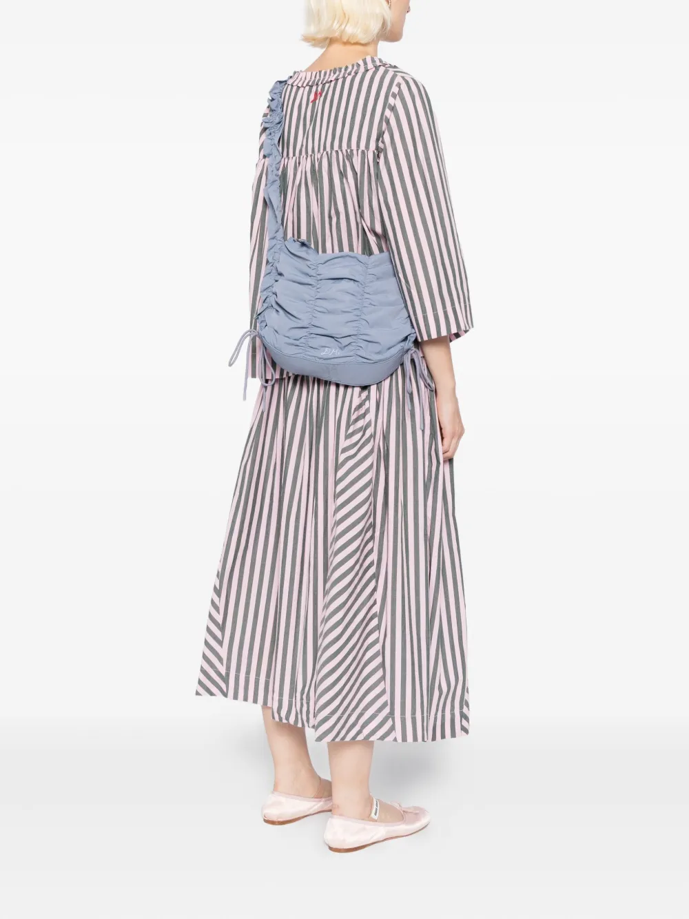 DAMSON MADDER logo ruched bag | Image 2