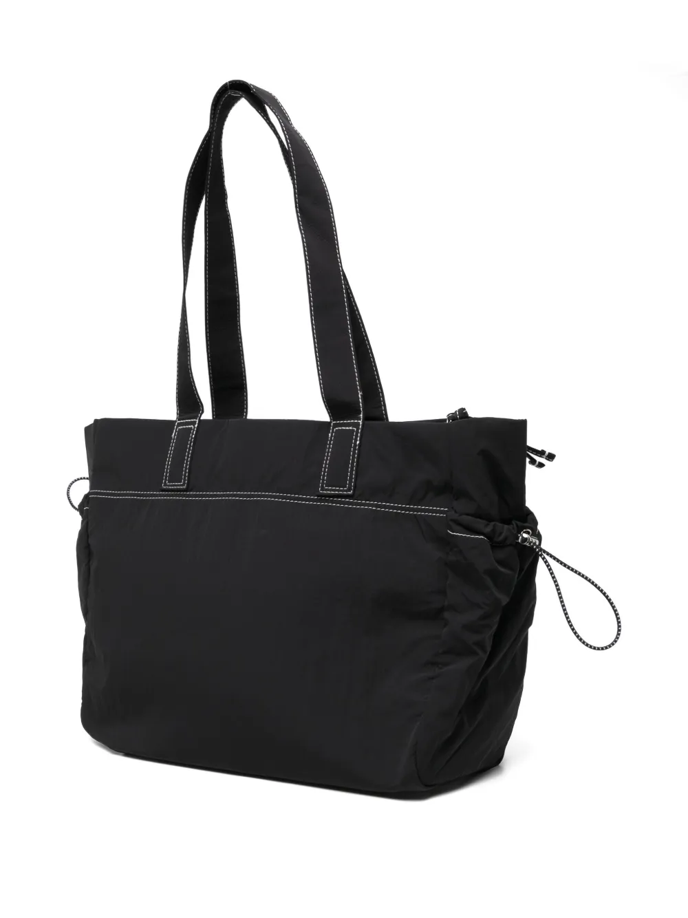 Damson Madder Eliza Shell Tote In Black
