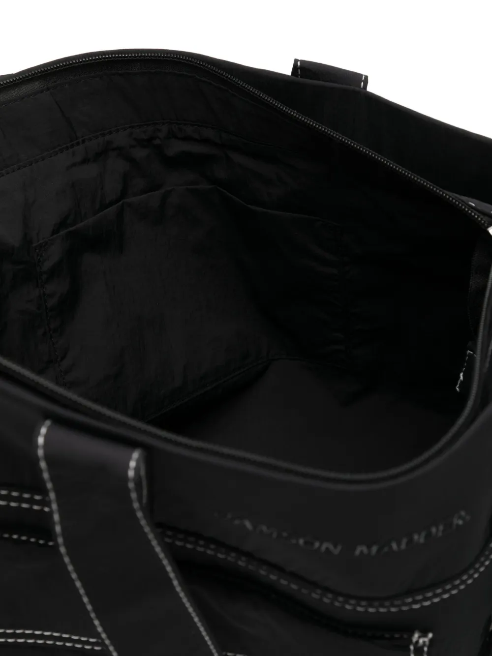 Damson Madder Eliza Shell Tote In Black