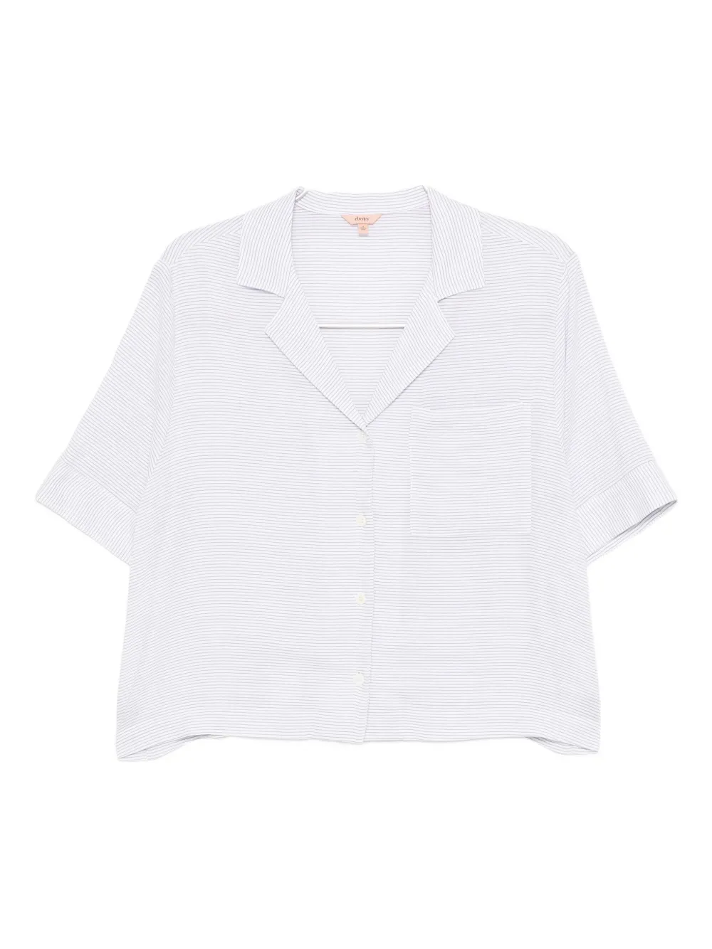 Eberjey Nautico Pajama Set In White