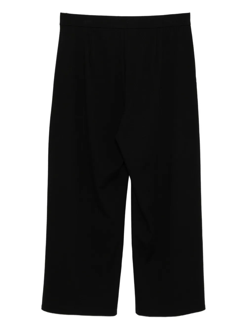 Eileen Fisher Broek met elastische tailleband - Zwart