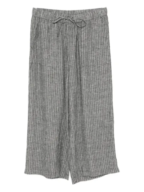 Eileen Fisher stripe-printed trousers 
