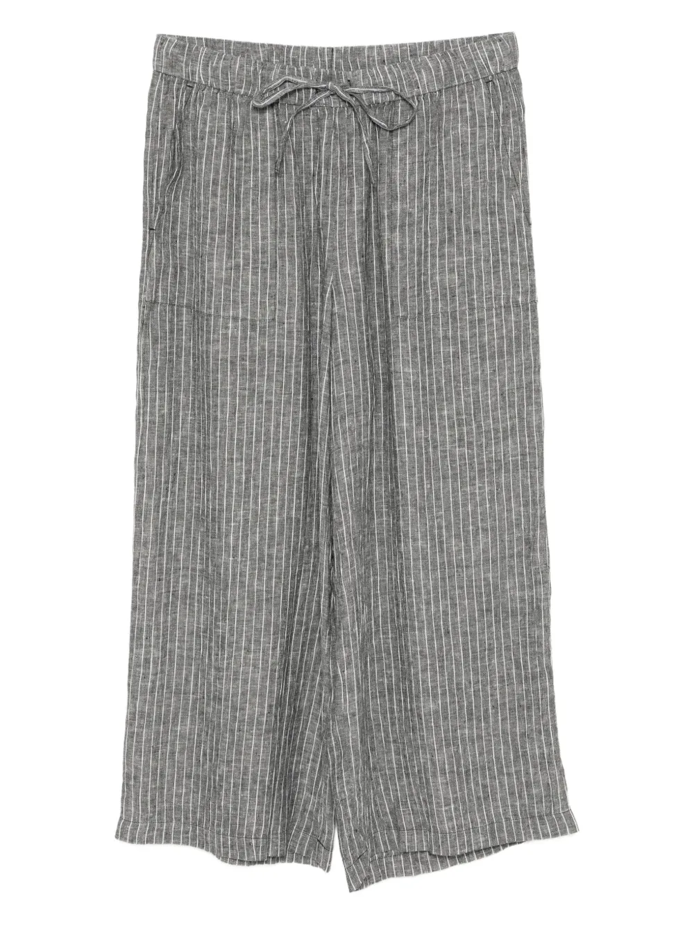 Eileen Fisher stripe-printed trousers | Black | Image 1