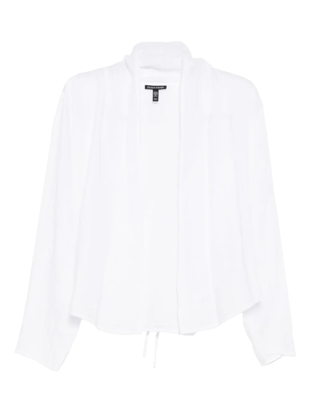 Eileen Fisher high-collar jacket | White | Image 1