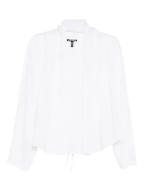 Eileen Fisher high-collar jacket