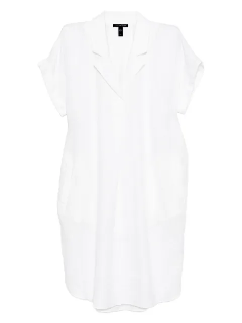 Eileen Fisher notched collar dress