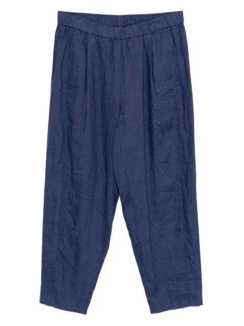 Eileen Fisher pleated tapered trousers 