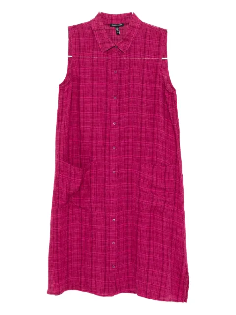 Eileen Fisher vestido camisero sin mangas