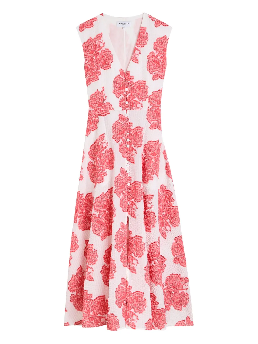 Evi Grintela Caroline midi dress - Bianco