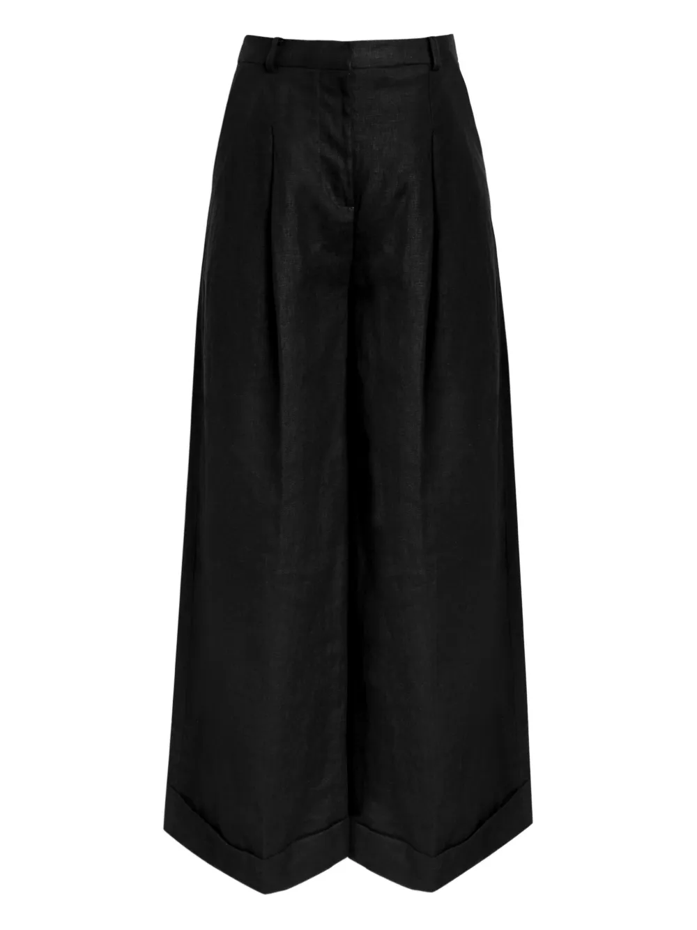 Faithfull the Brand Clove linen trousers - Nero