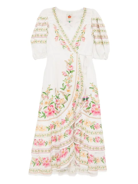 FARM Rio Palm Dream wrap dress