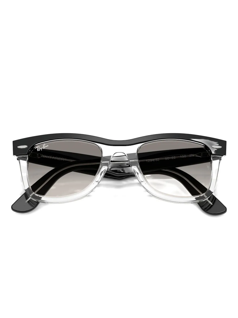 Ray Ban Square-frame Polished Sunglasses In Black