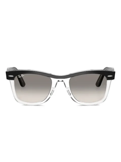 Ray-Ban square-frame polished sunglasses
