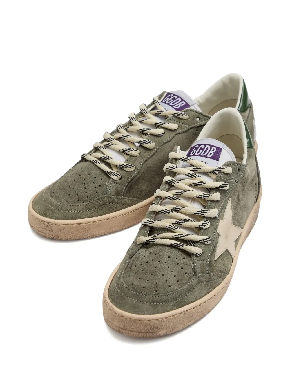 Golden Goose Balllstar suede-star sneakers | Low-Tops | Image 2