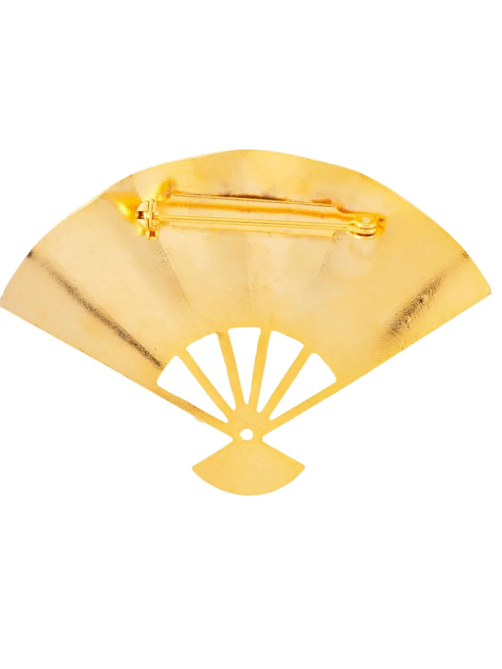 Susan Caplan Vintage 1980s Fan brooch | Image 2