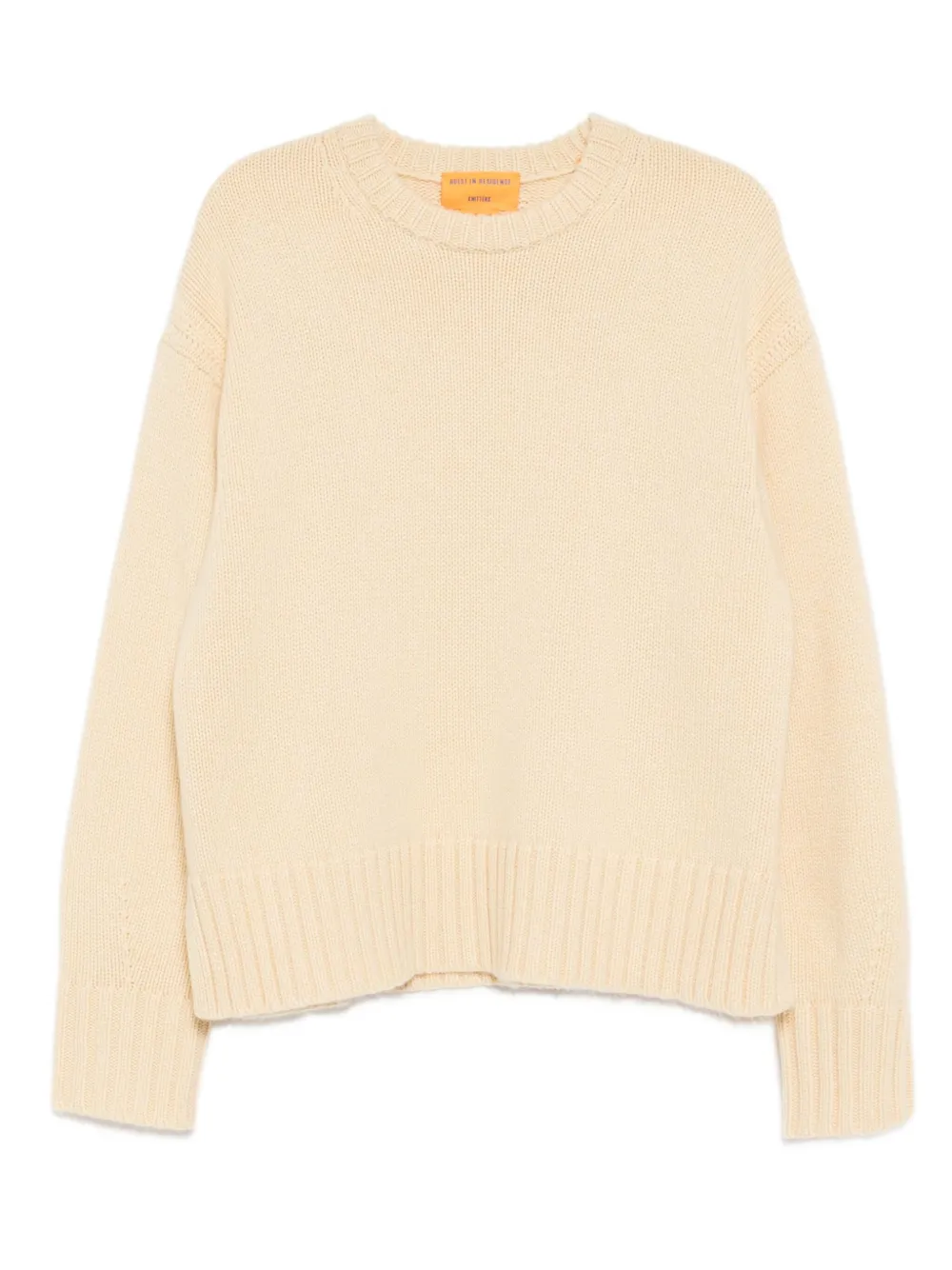 Guest In Residence Cozy jumper | Yellow | Image 1