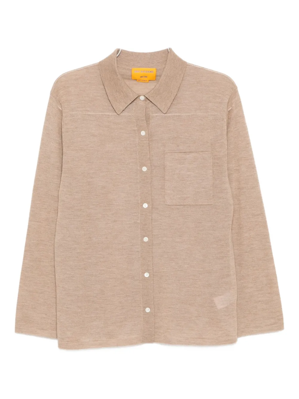 Guest In Residence Showtime shirt | Brown | Image 1