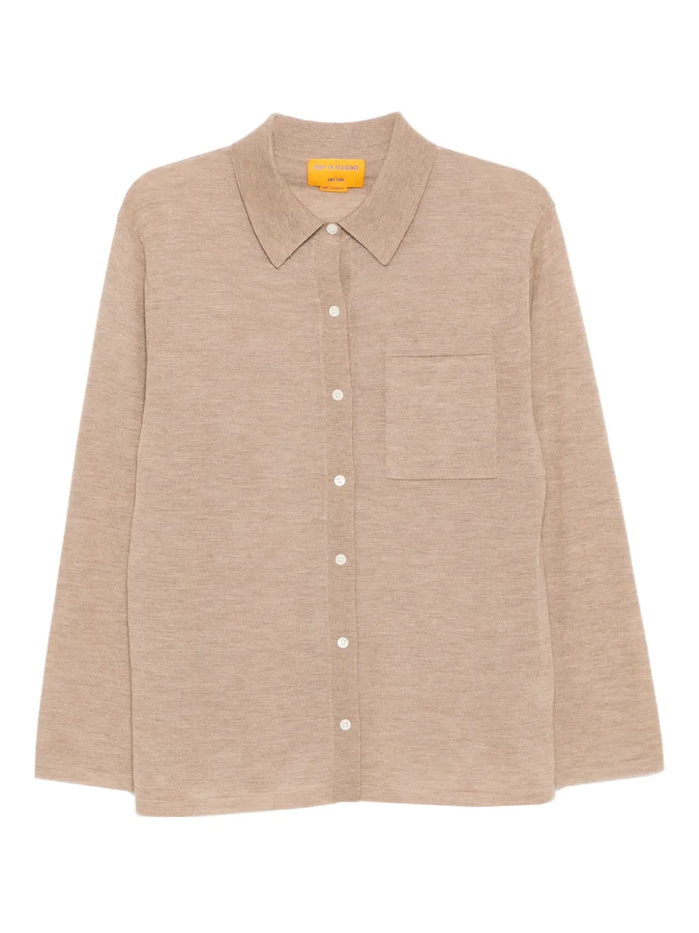 Guest In Residence camisa Showtime | marrón | Image 1