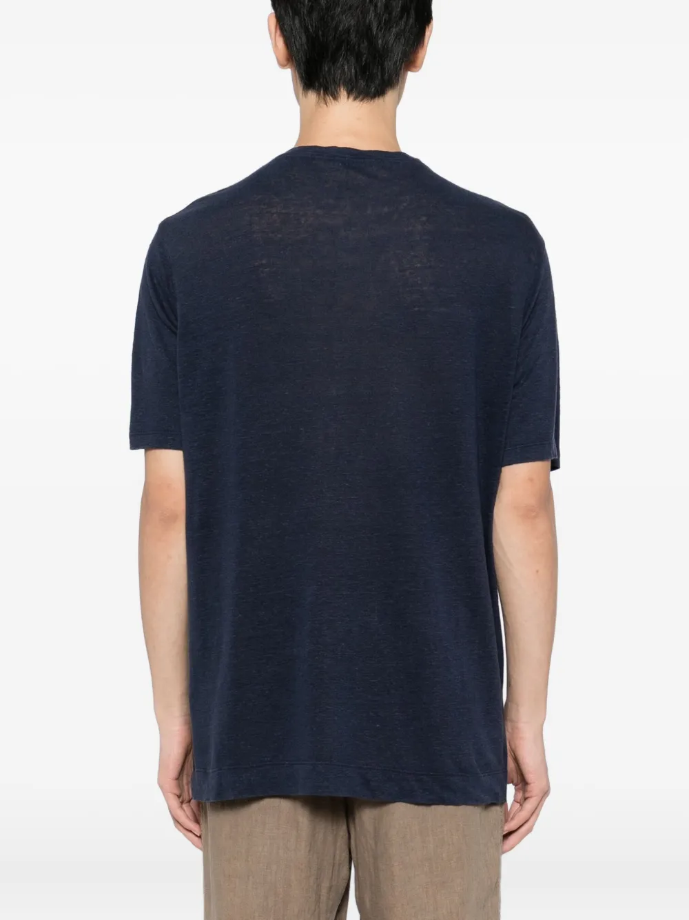 GUSARI 리넨 헨리 티셔츠 | 티셔츠 | Image 2