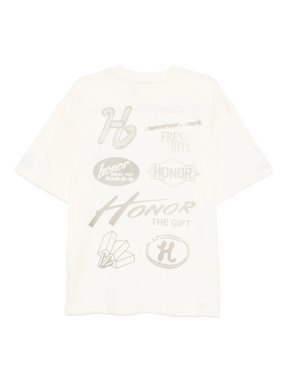 Honor The Gift Block Party T-shirt - Beige