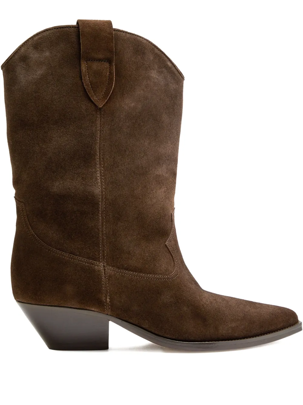 MARANT ÉTOILE DUERTO suede cowboy boots | Brown | Image 1