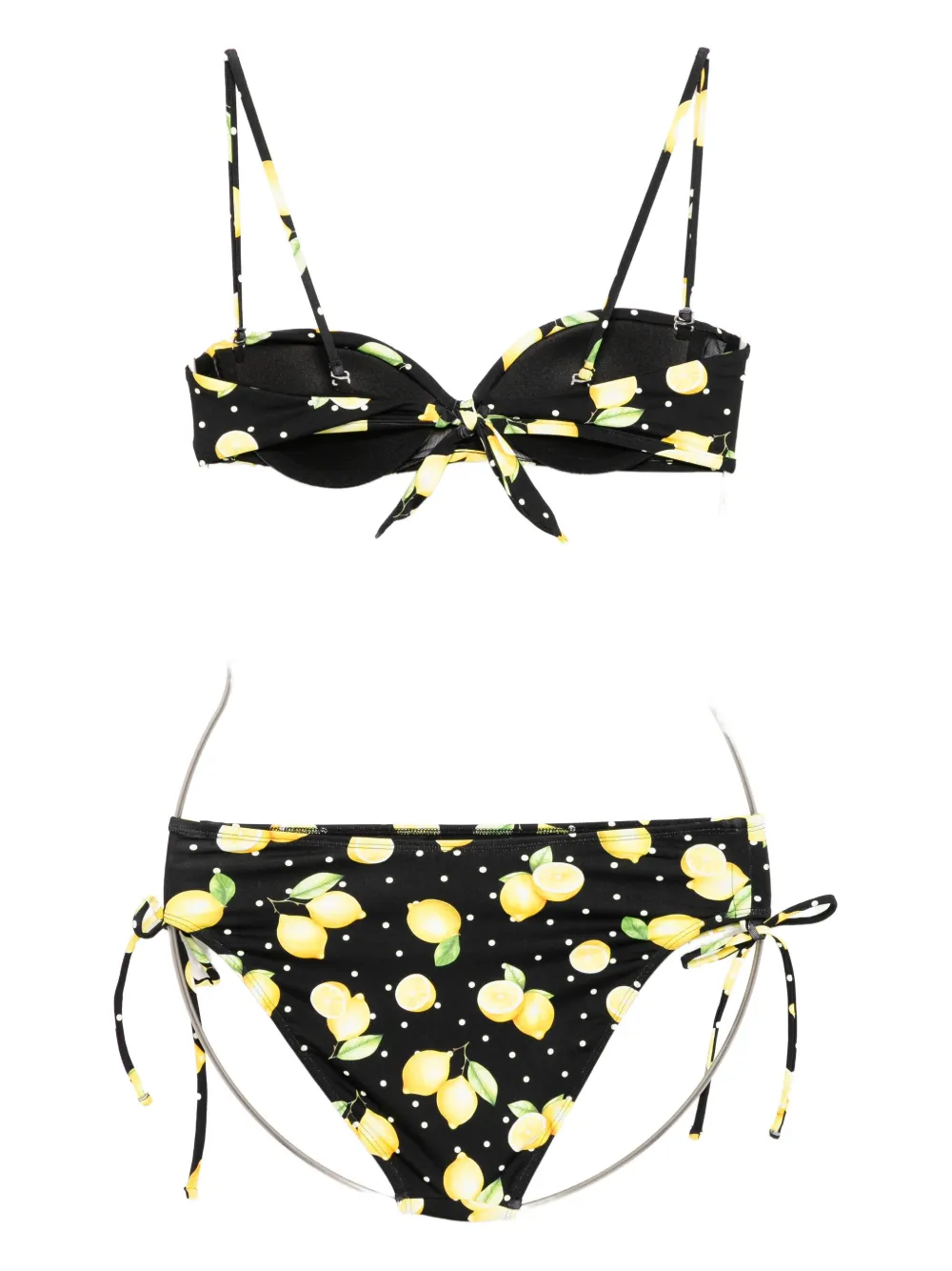 Leslie Amon Caro Bikini In Black
