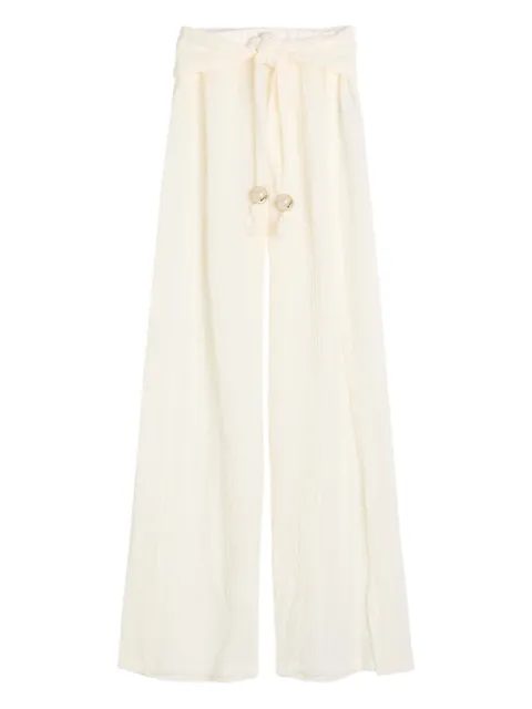 Lisa Marie Fernandez drawstring wide leg trousers