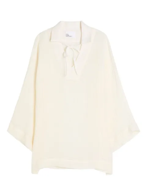 Lisa Marie Fernandez long-sleeve tie-detail tunic