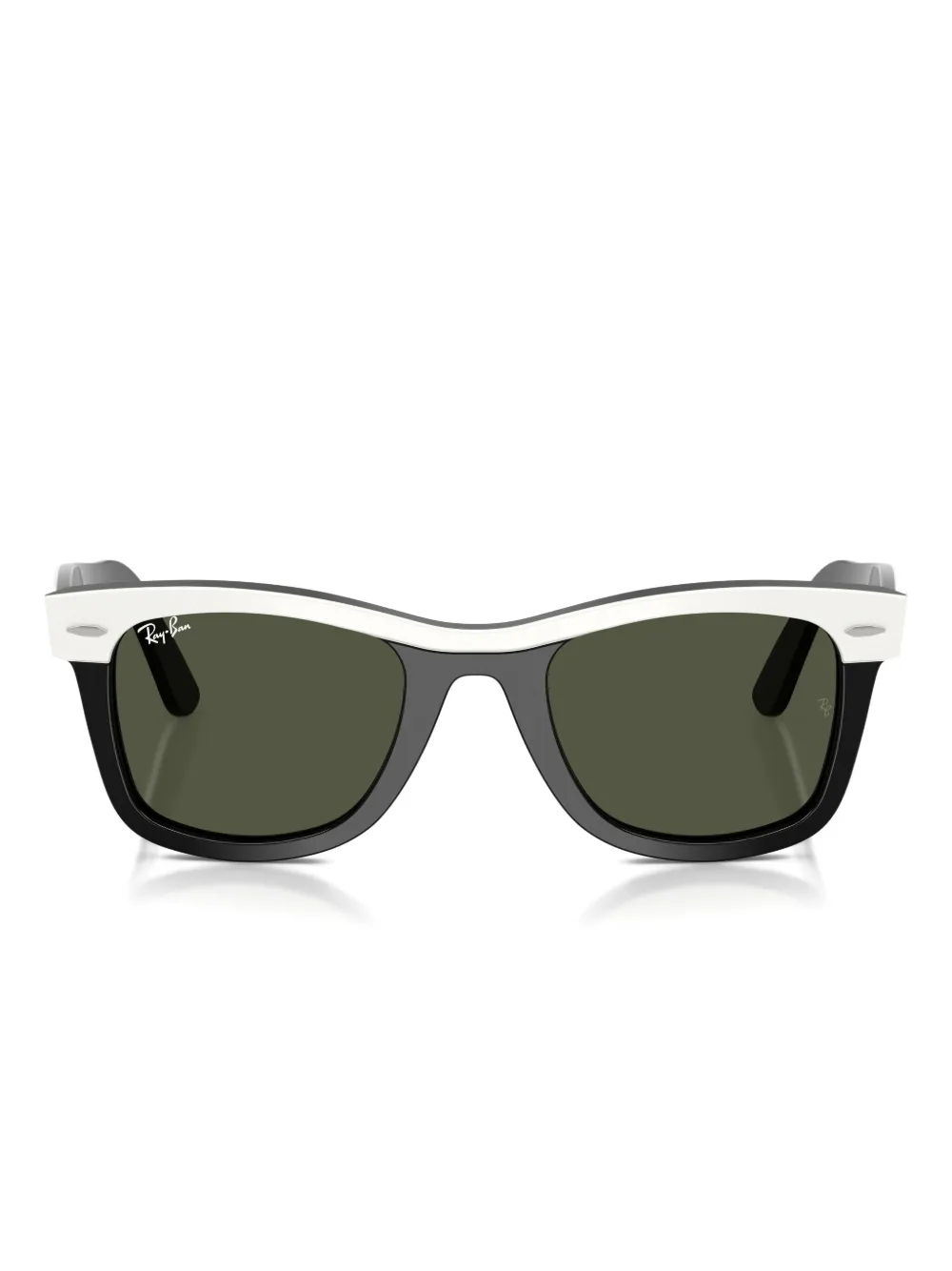 Ray Ban Square Sunglasses In Green
