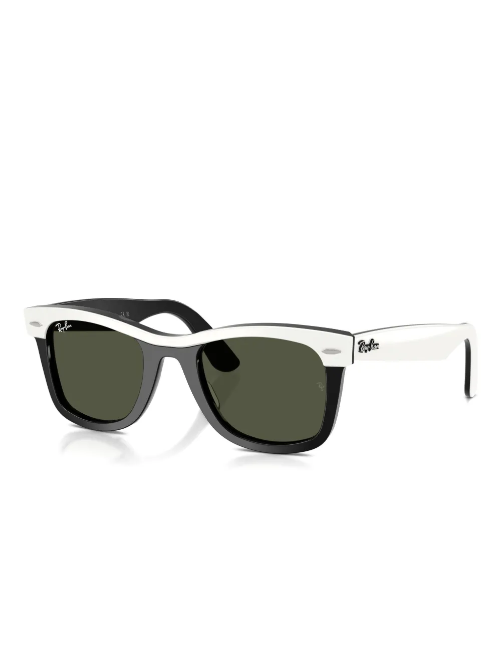 Ray Ban Square Sunglasses In Green