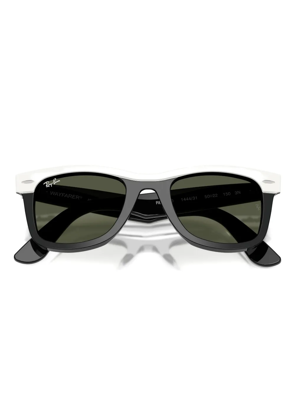 Ray Ban Square Sunglasses In Green