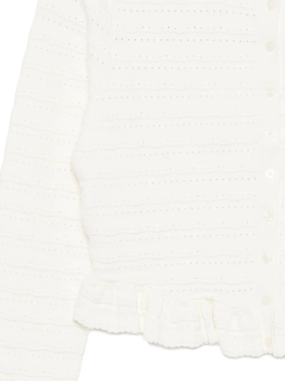 LoveShackFancy Rogan vest Beige