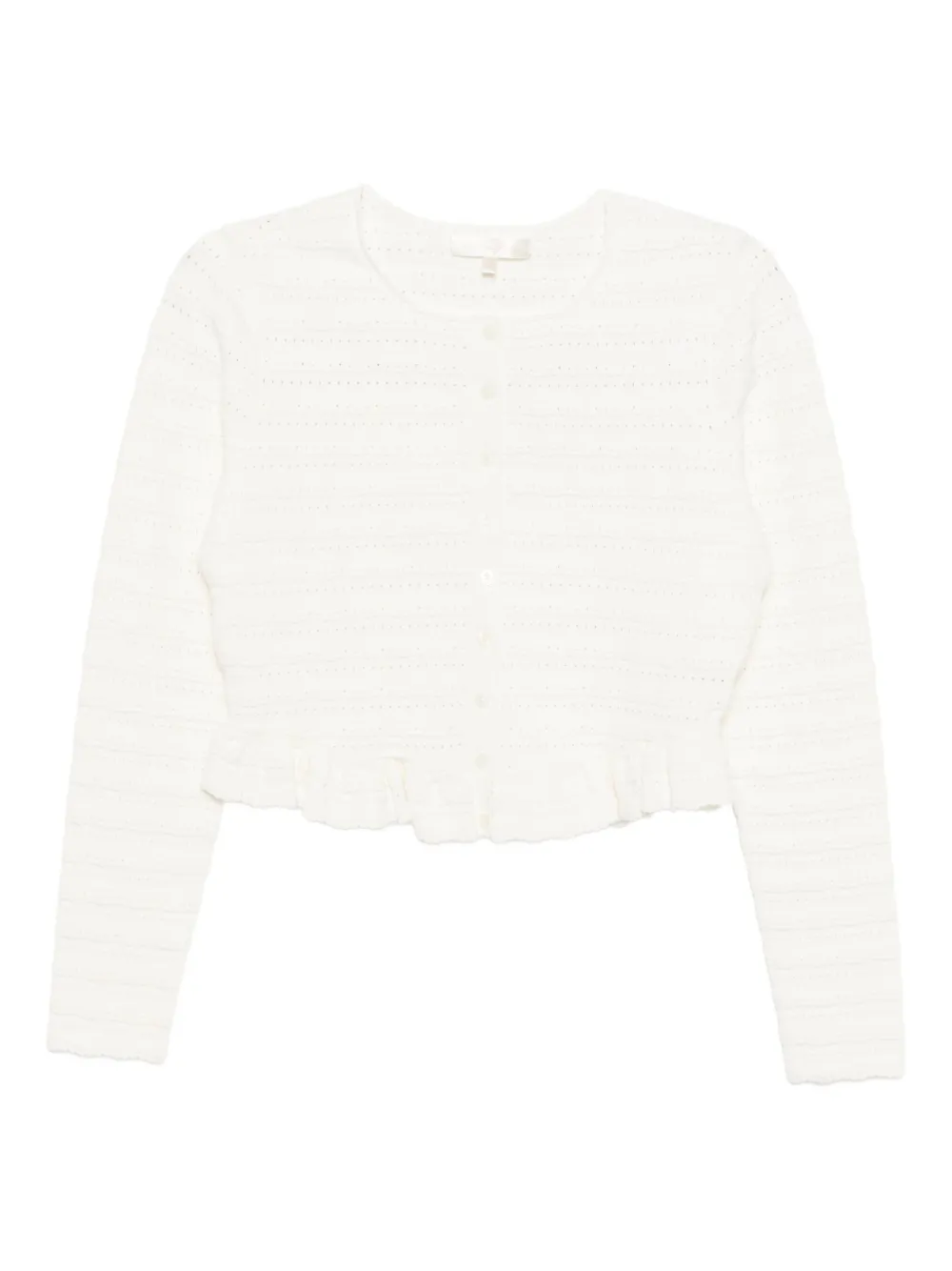 LoveShackFancy cárdigan Rogan | neutro | Image 1