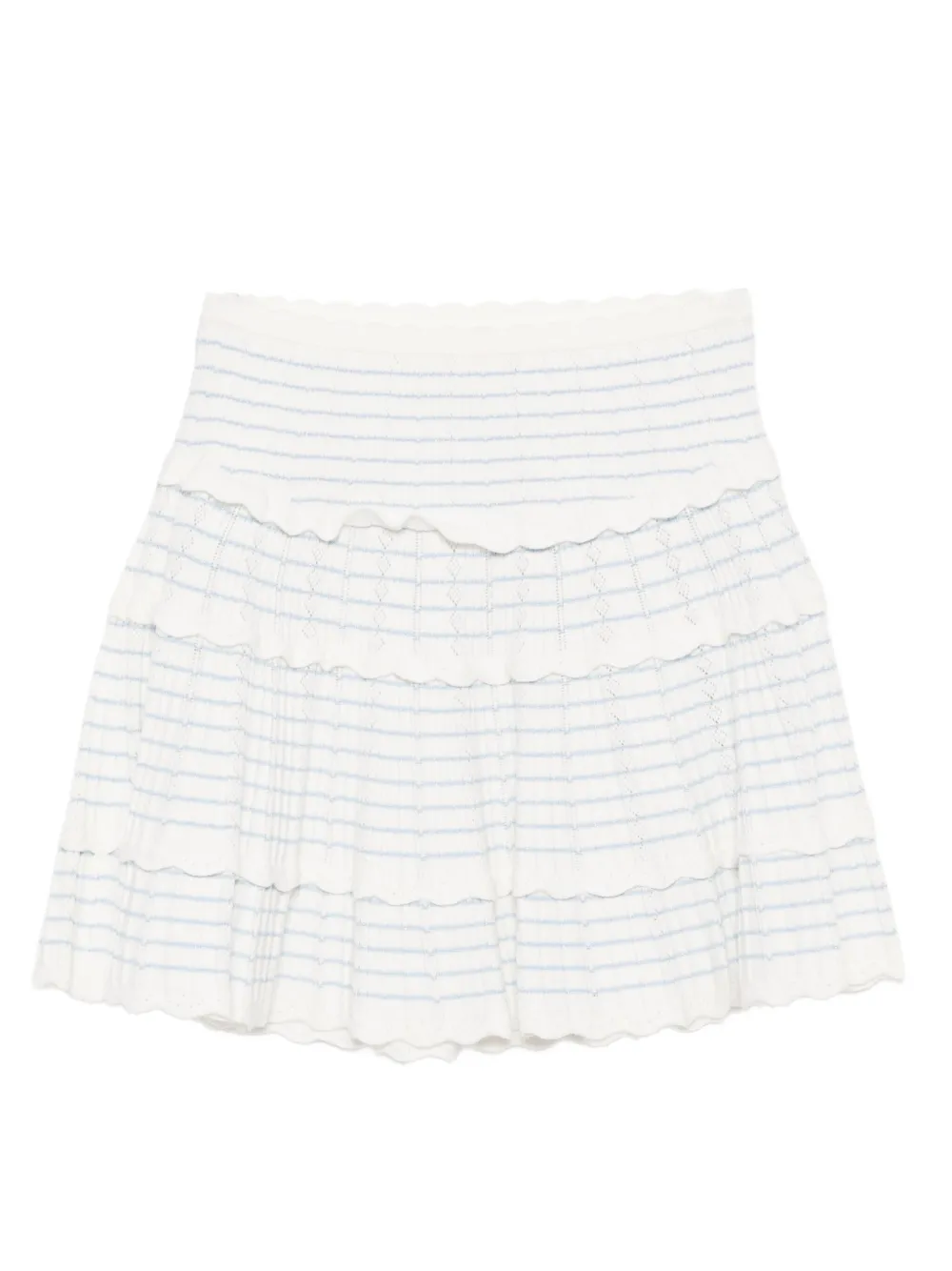 LoveShackFancy falda Colella | blanco | Image 1