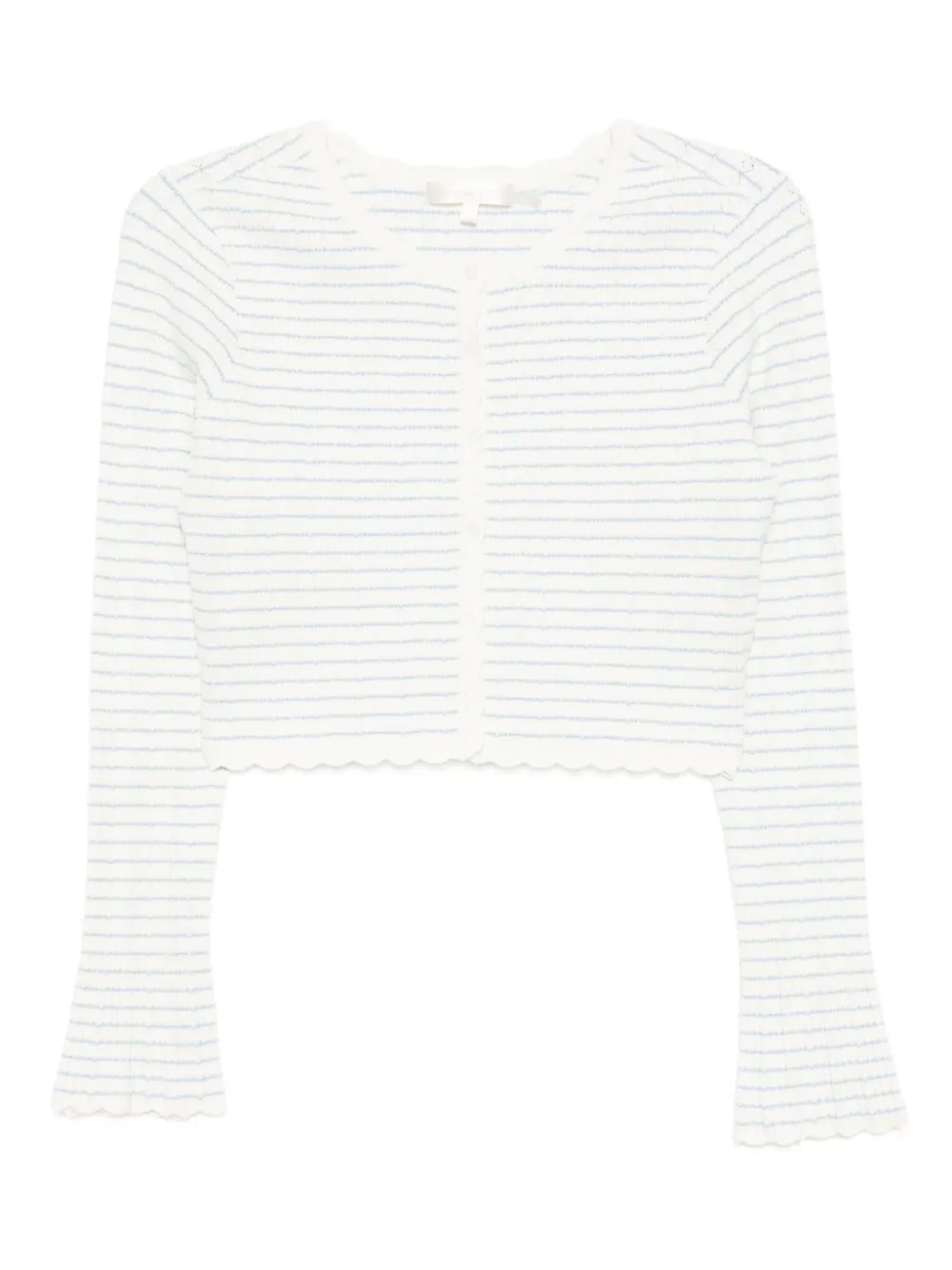LoveShackFancy Media cardigan - Bianco