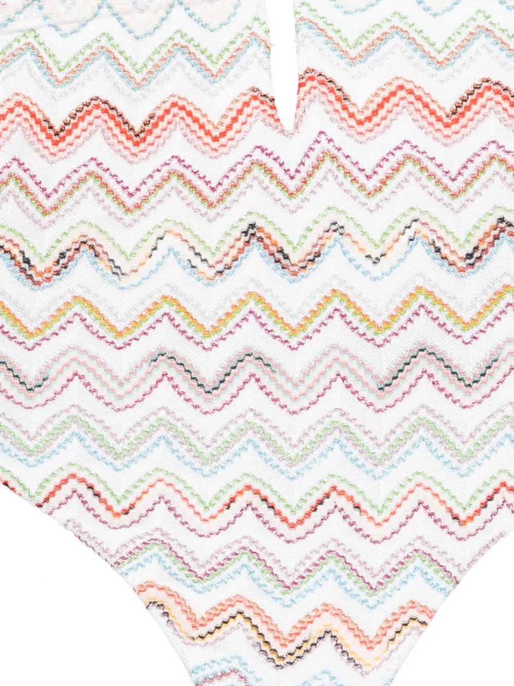 Missoni Zig-zag Swimsuit In White
