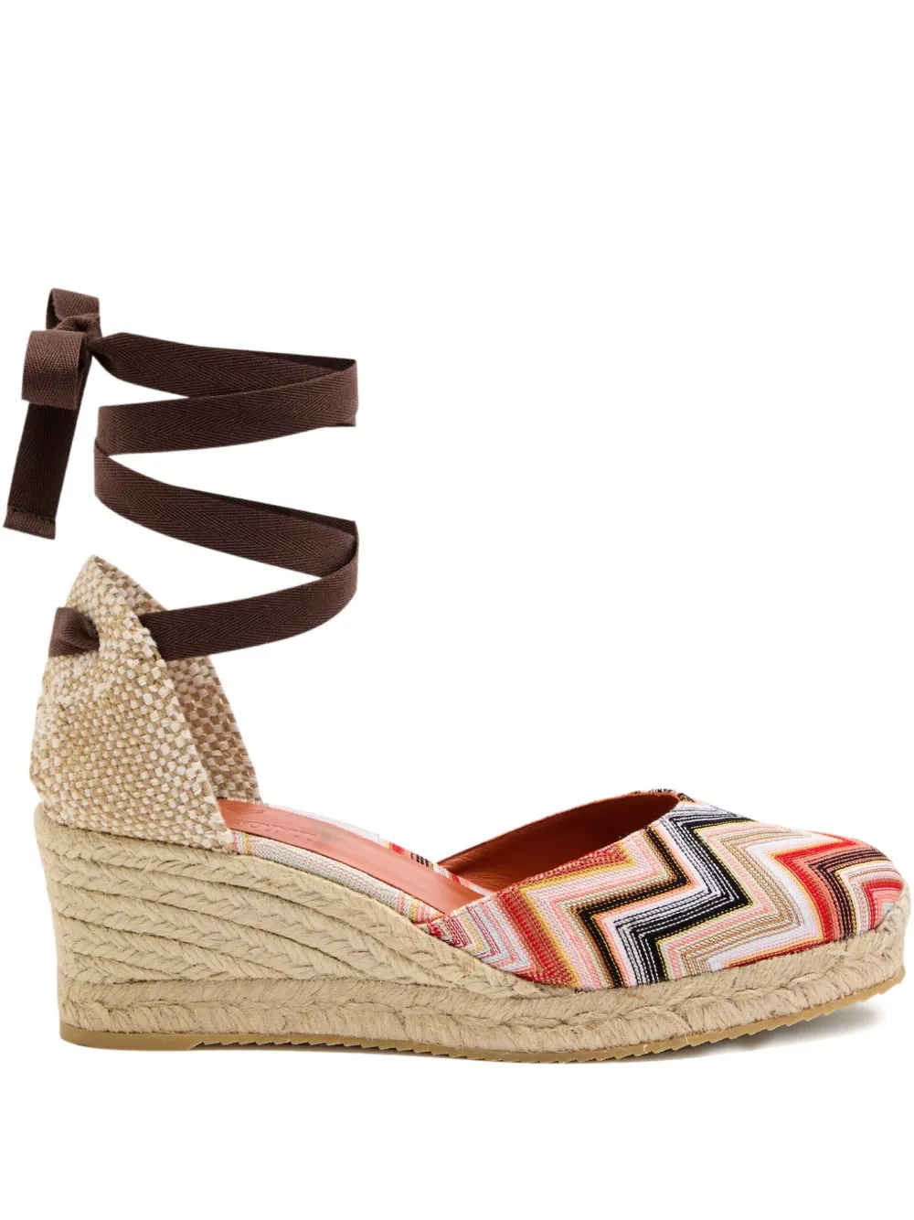 Missoni 60mm Eva espadrilles Brown