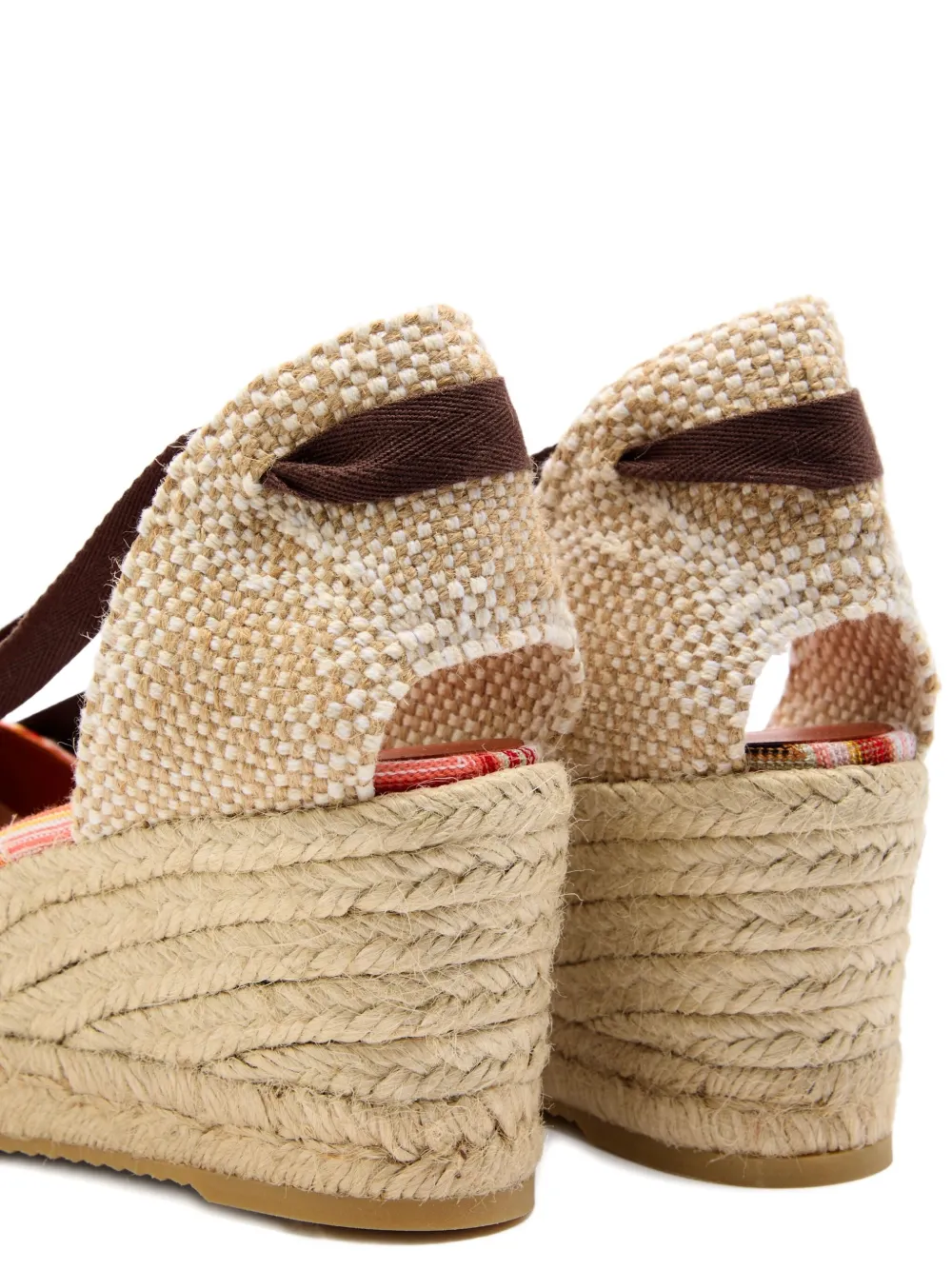 Missoni Eva 60 Zigzag Canvas Wedge Espadrilles In Multi