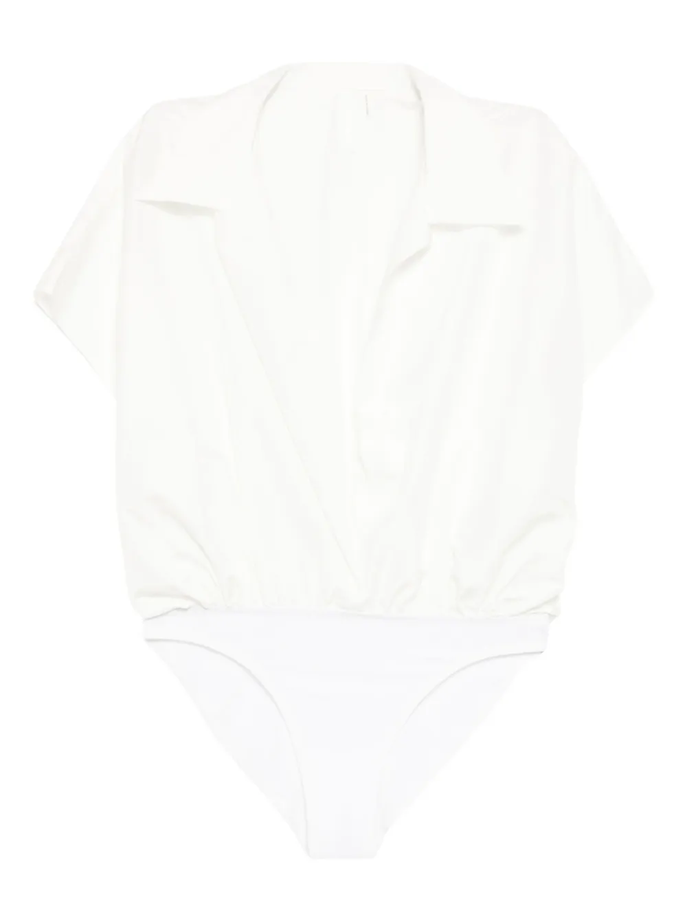Norma Kamali Super bodysuit - Bianco