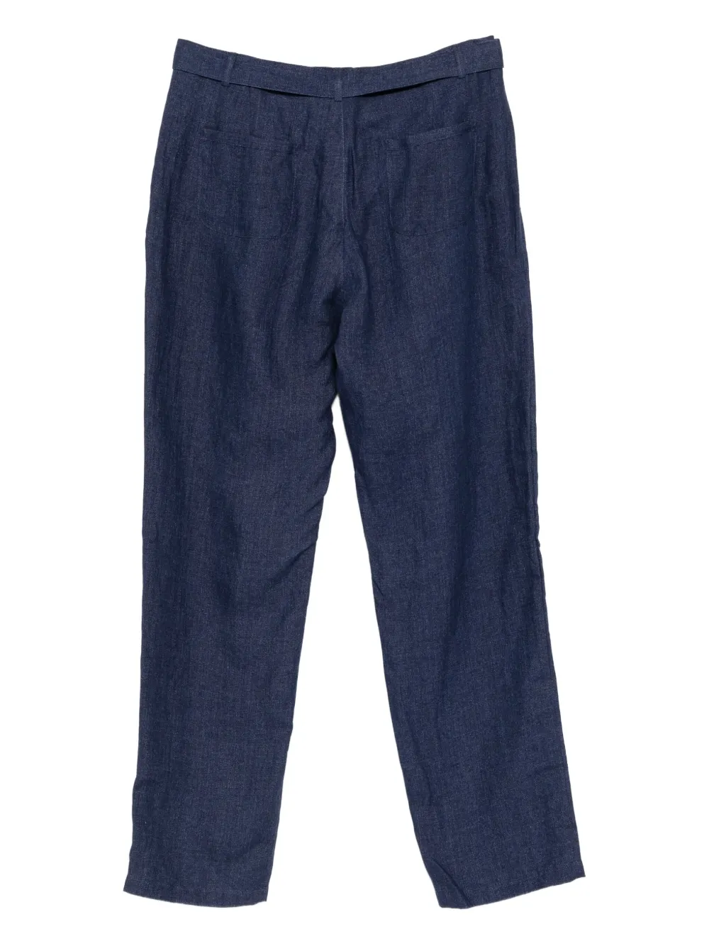 Oliver Spencer Broek met ceintuur - Blauw