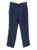 Oliver Spencer belted trousers - Blue