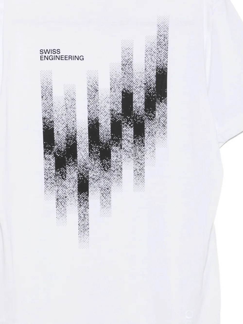 On Running Log Print T-shirt In White