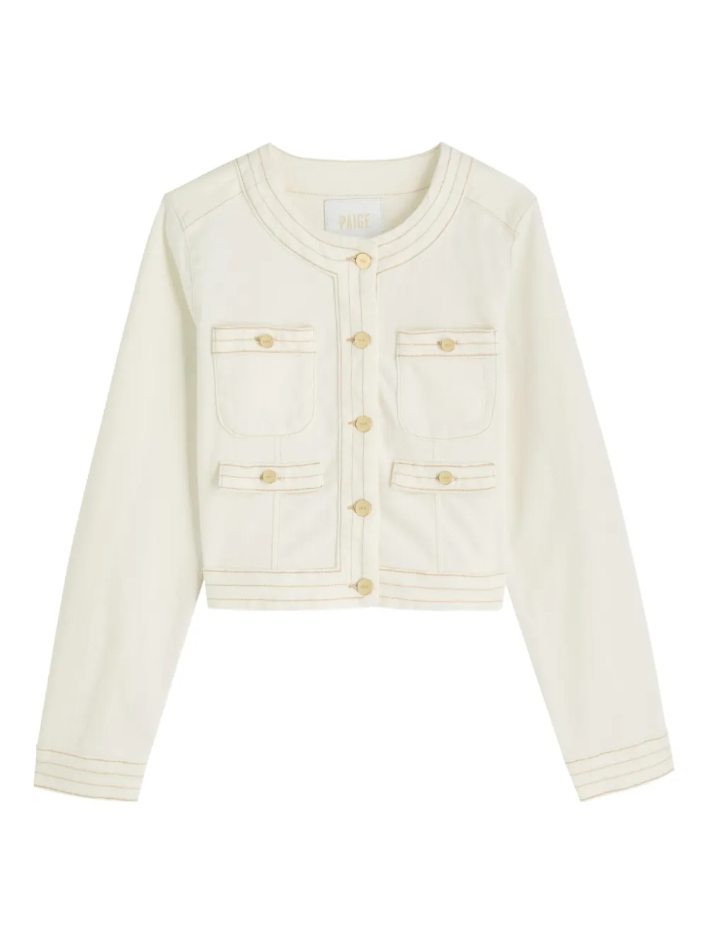 PAIGE pocket button jacket - Toni neutri